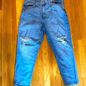 NWT Madewell Mom jeans